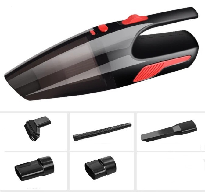 Handheld High-Power Car Vacuum | Cordless Portable Auto Vacuum Cleaner