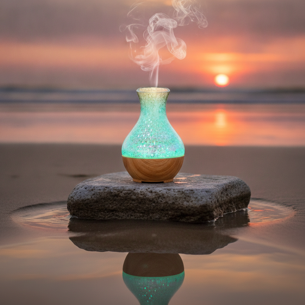 Elegant Vase Humidifier | Decorative Ultrasonic Humidifier for Home