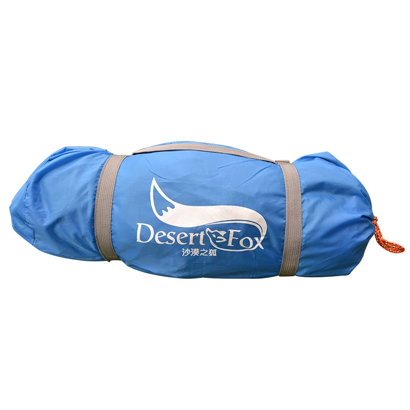 Two Persons Portable, Foldable Tent with Double Layer Four Seasons Waterproof Breathable Lightweight Material