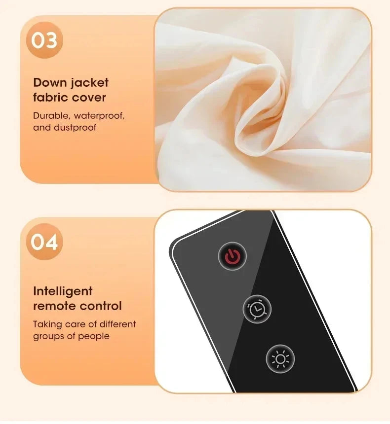 Compact Foldable Portable Mini Laundry Electric Dryer: Smart Timer Fast And Essential for Homes And Travel