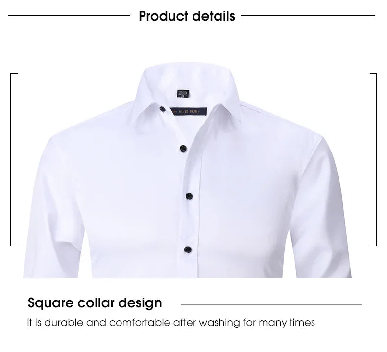 Slim Fit Long Sleeve Dress Shirt