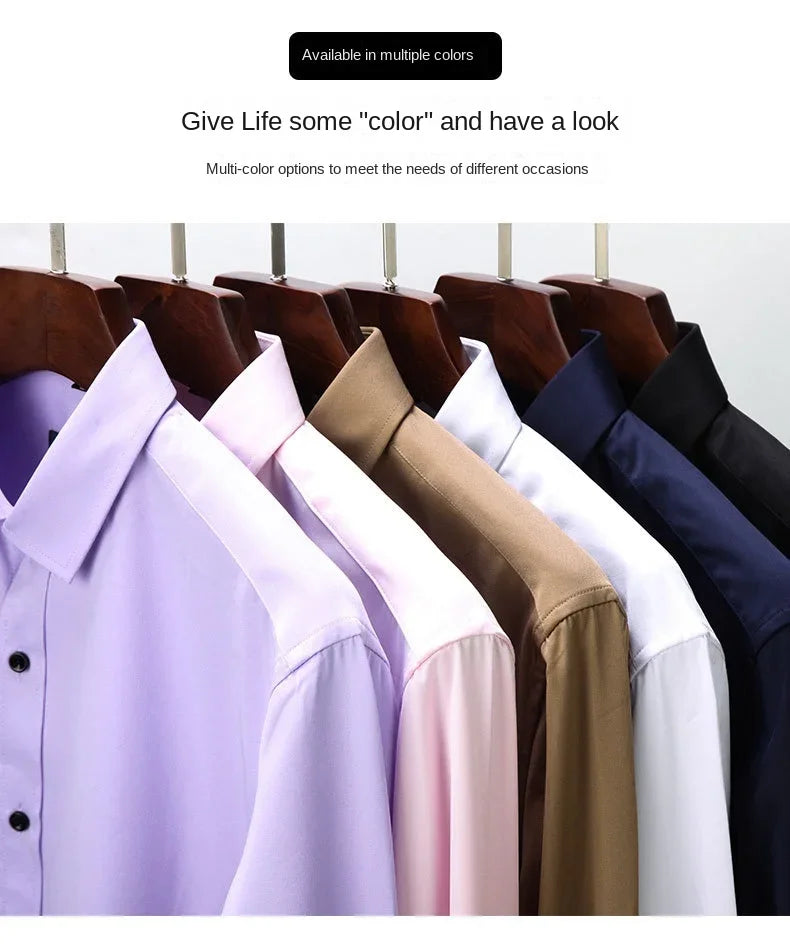 Slim Fit Long Sleeve Dress Shirt
