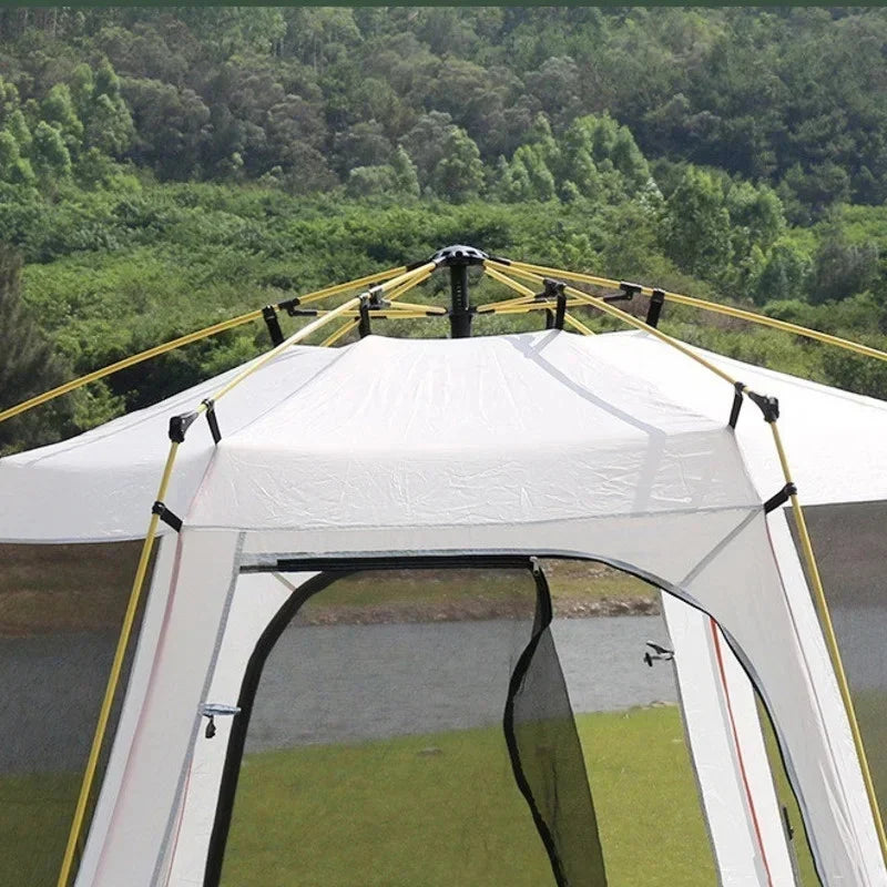 Outdoor Camping Tent, Waterproof, Anti-UV, Fits 8+, Easy Instant Setup, Portable