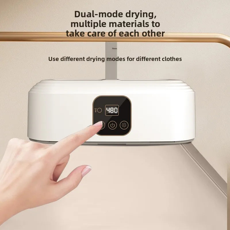High End Portable Mini Laundry Dryer Machine:  360° Hot Air Circulating Capacity, Many Fail Safe Functions