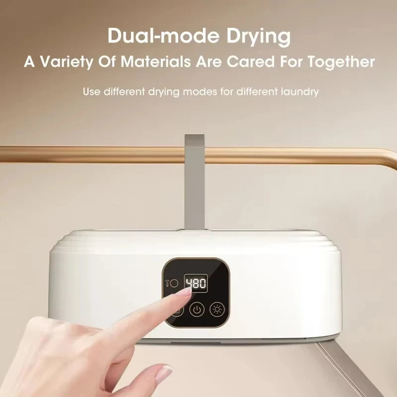 Compact Foldable Portable Mini Laundry Electric Dryer: Smart Timer Fast And Essential for Homes And Travel