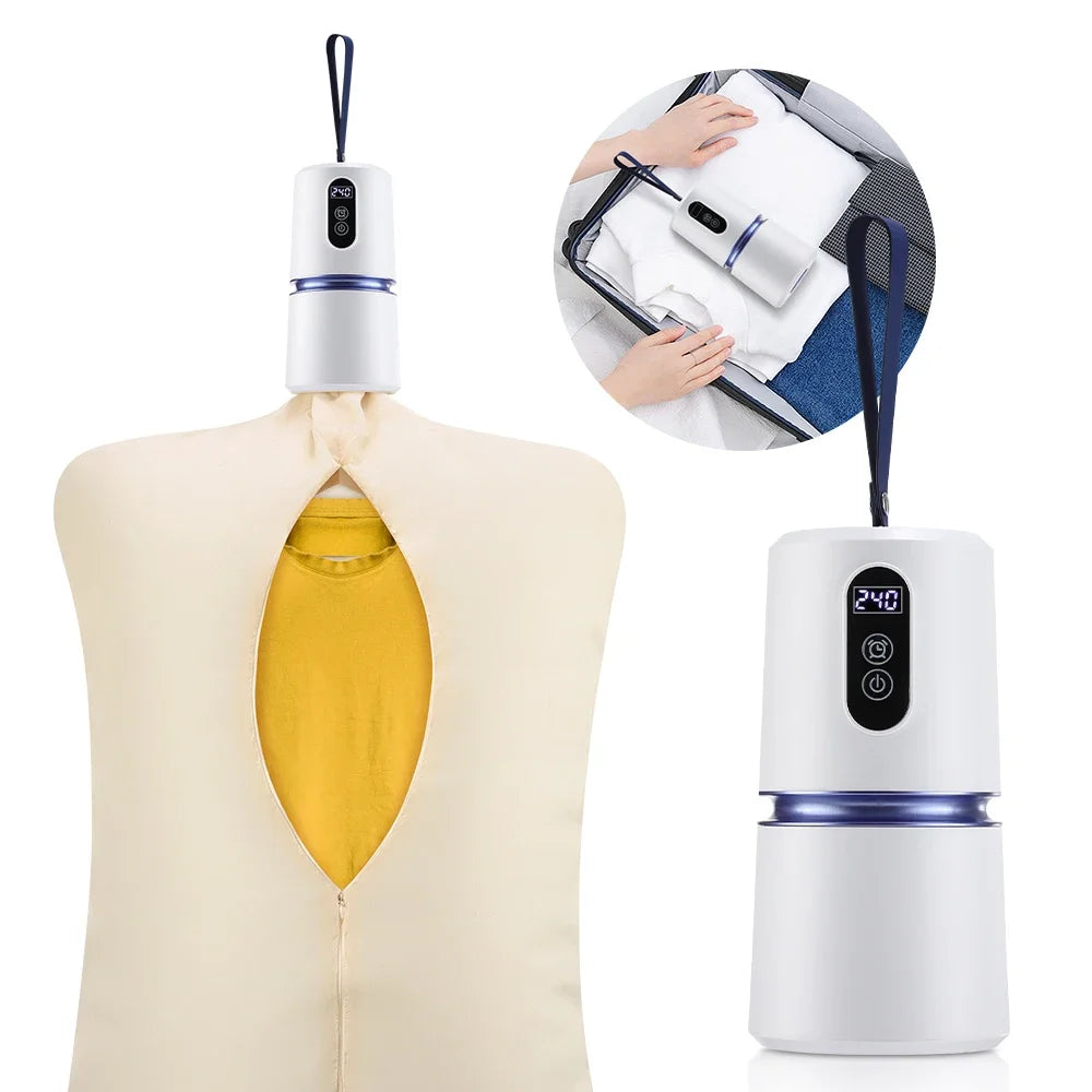 Fast-Drying Portable Mini Machine: Use For Drying Laundry At Home OR Travel