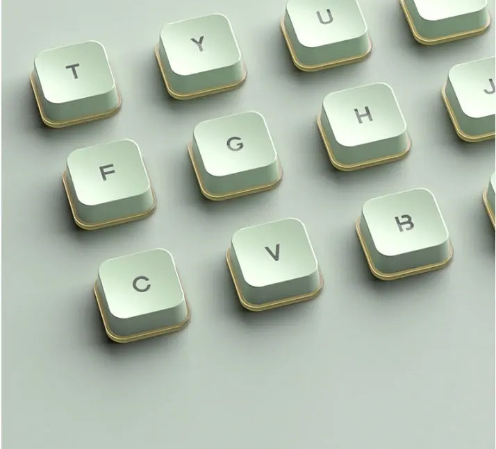 LANGTU L1 Wired Film Light Emitting Suspended 104-Key Silent USB Gaming Office Keyboard