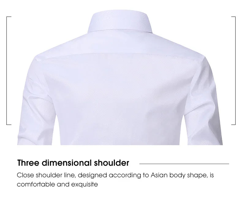 Slim Fit Long Sleeve Dress Shirt