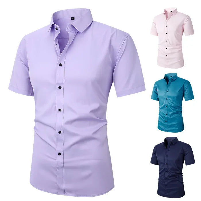 Slim Fit Long Sleeve Dress Shirt