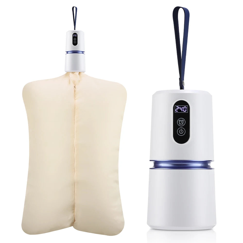 Fast-Drying Portable Mini Machine: Use For Drying Laundry At Home OR Travel