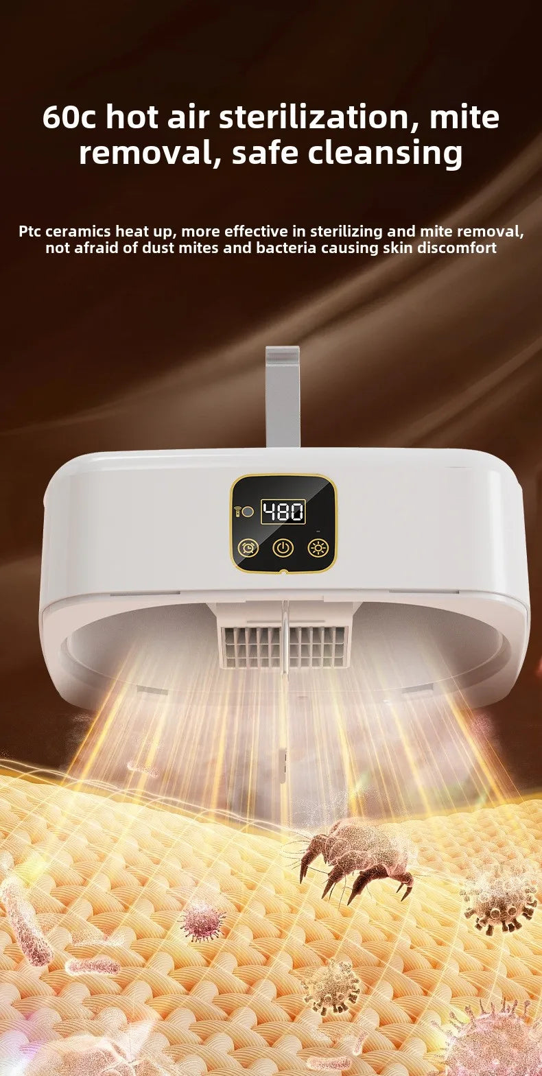 High End Portable Mini Laundry Dryer Machine:  360° Hot Air Circulating Capacity, Many Fail Safe Functions