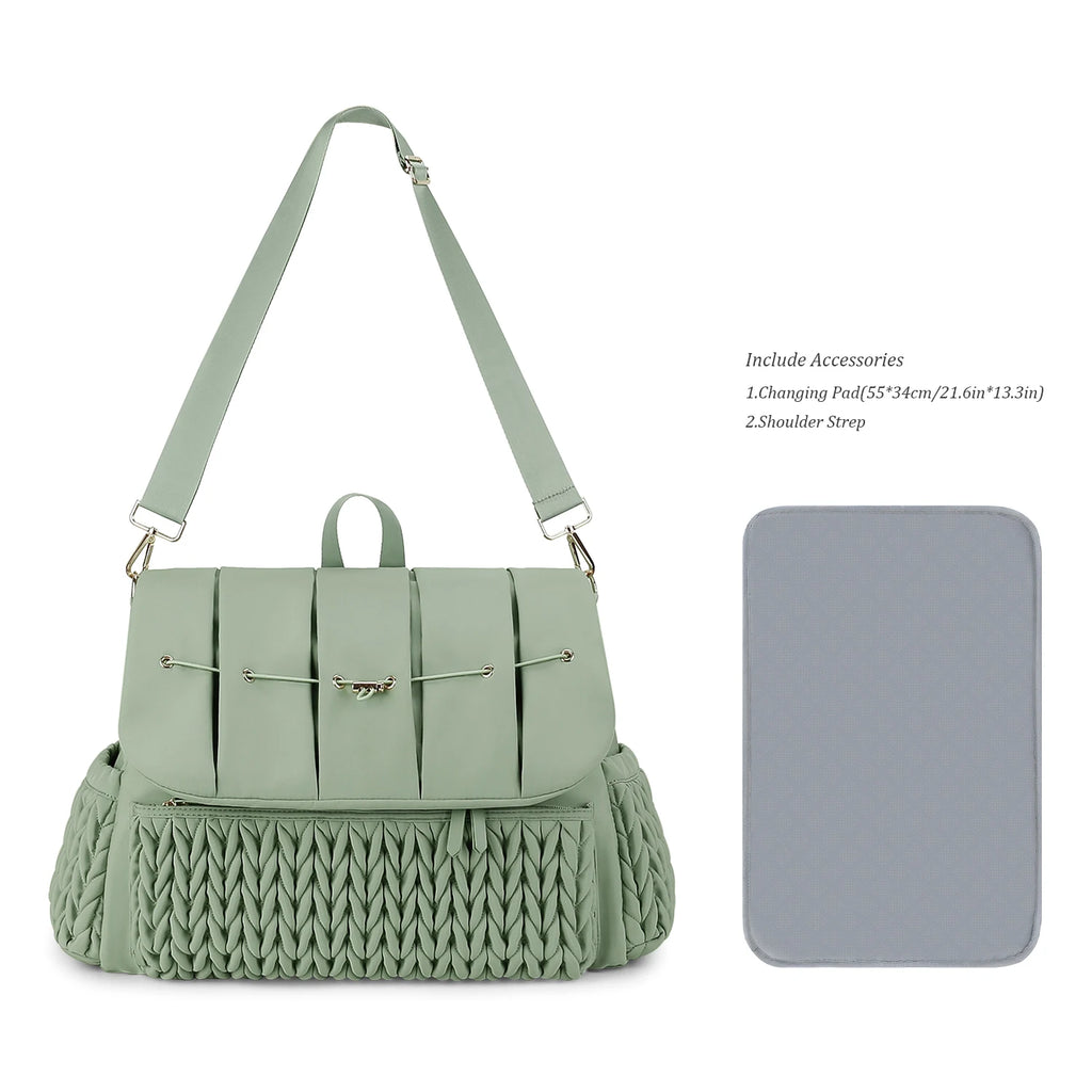 Mommy bag, single shouldermultifunctional. Mommy bag, detachable straps, large capacity