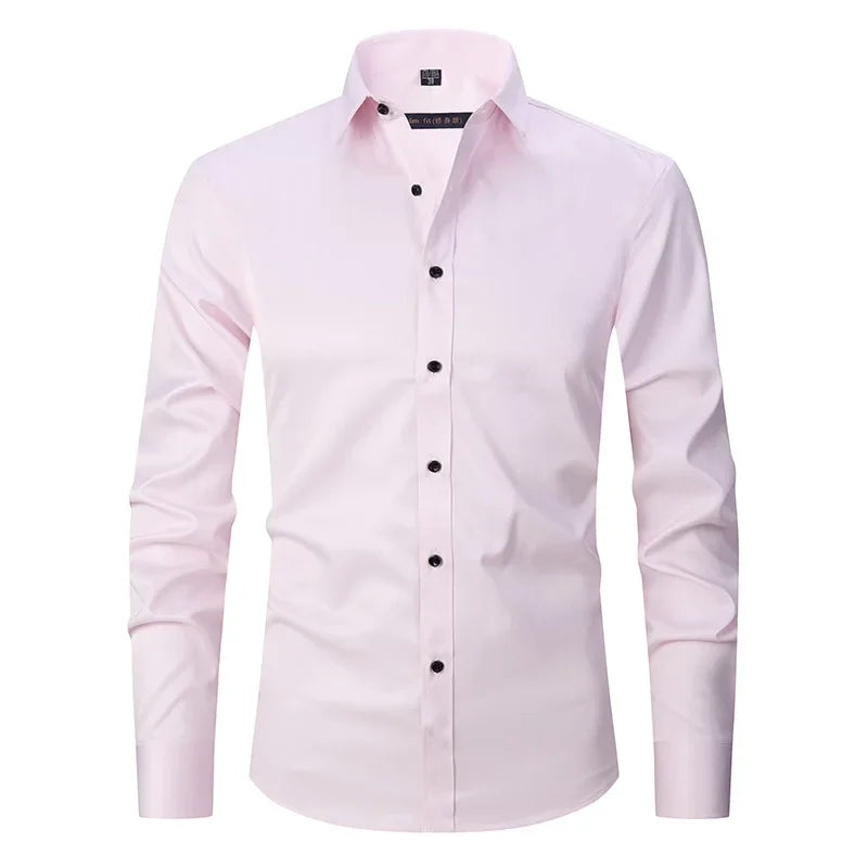 Slim Fit Long Sleeve Dress Shirt