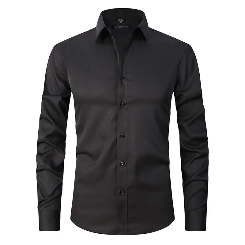 Slim Fit Long Sleeve Dress Shirt