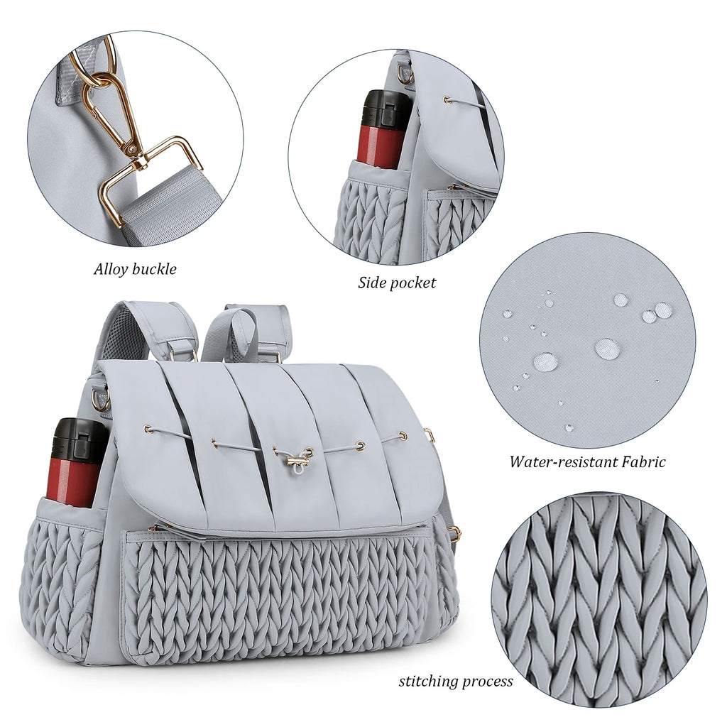 Mommy bag, single shouldermultifunctional. Mommy bag, detachable straps, large capacity