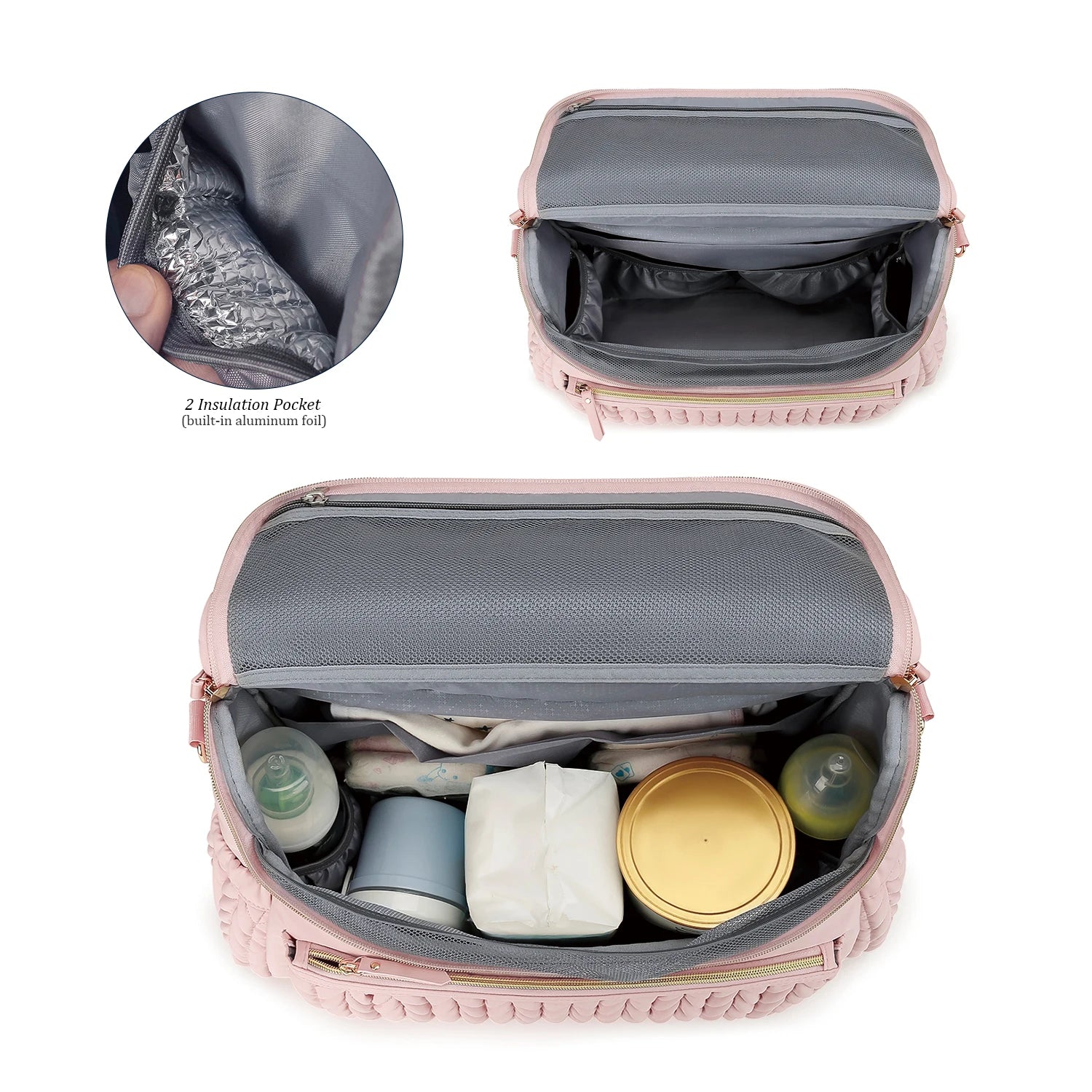Mommy bag, single shouldermultifunctional. Mommy bag, detachable straps, large capacity