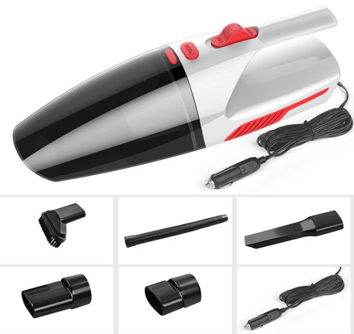 Handheld High-Power Car Vacuum | Cordless Portable Auto Vacuum Cleaner