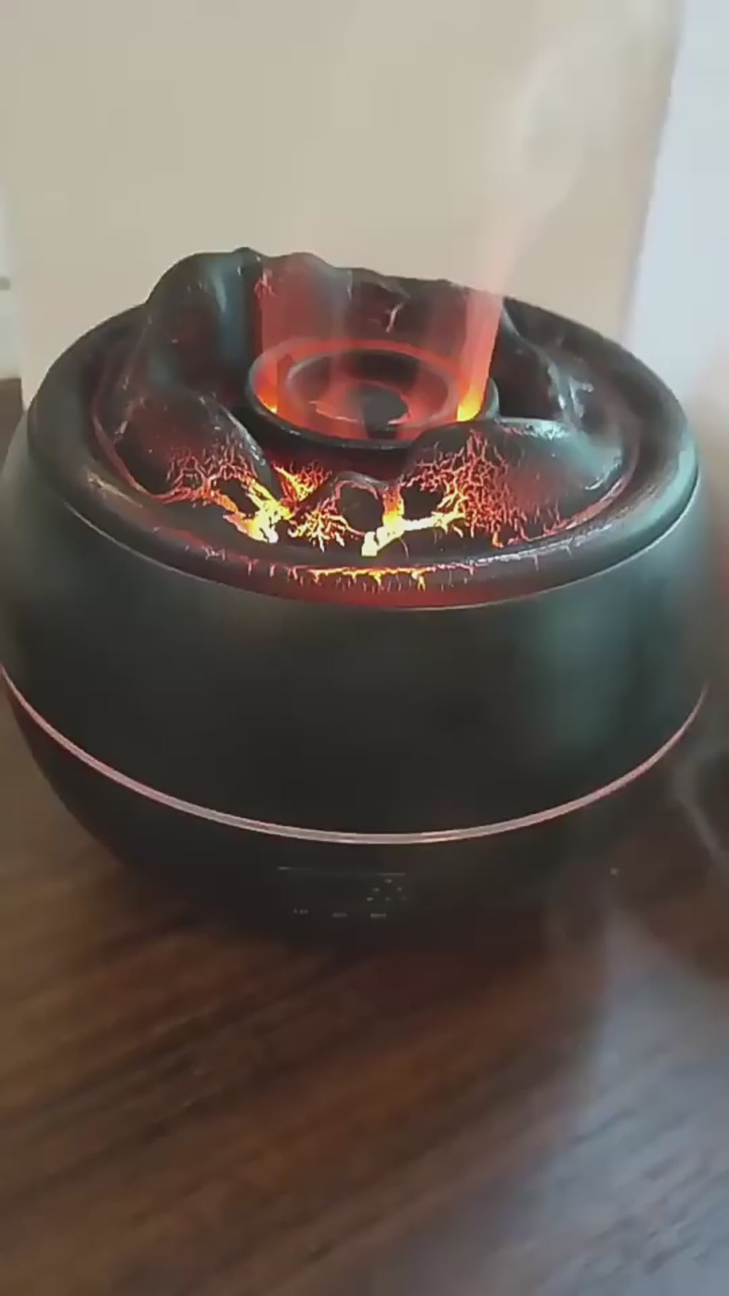 Flame Aroma Diffuser Humidifier | Ambient Flame Effect + Ultrasonic Mist